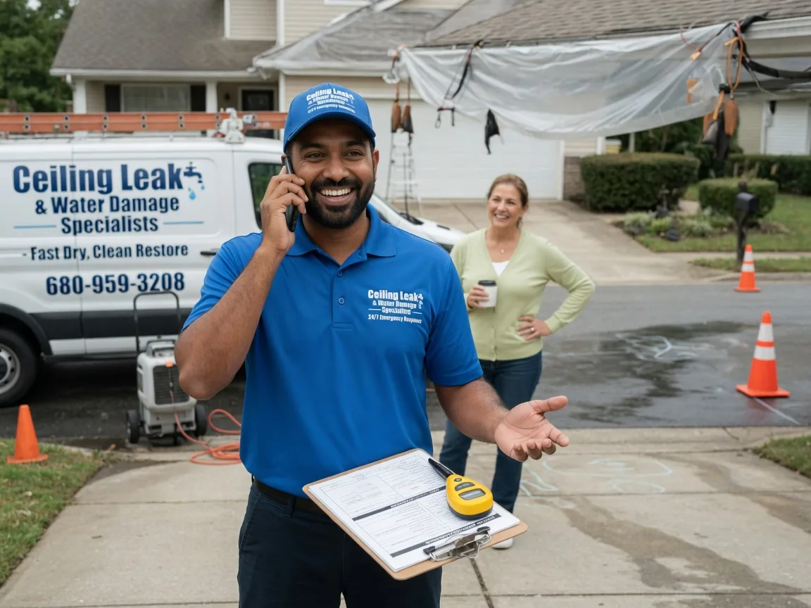 Ceiling Leak Cleanup Braddock, ND FAQs